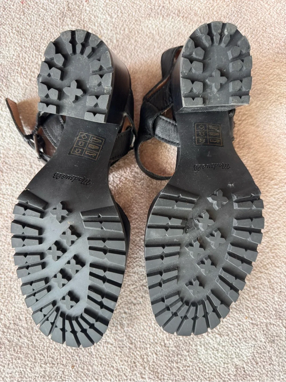 Madewell claudie heeled